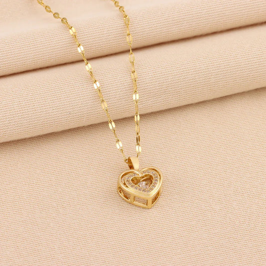 Collier Le Love double coeur - NÜYA
