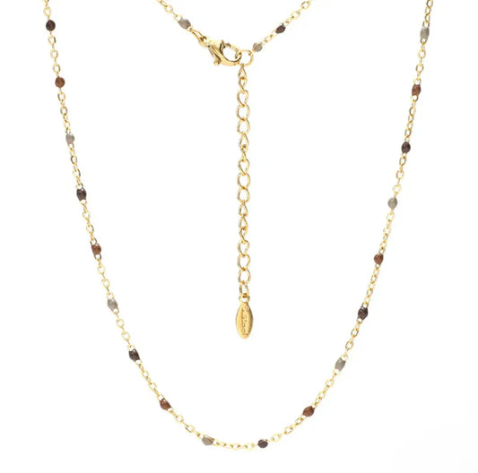 Collier Solstice Doré - NÜYALUMEN